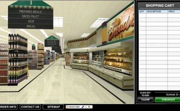 CHRONOSHOP : Le premier supermarché électronique virtuel avec effet 3D au monde
