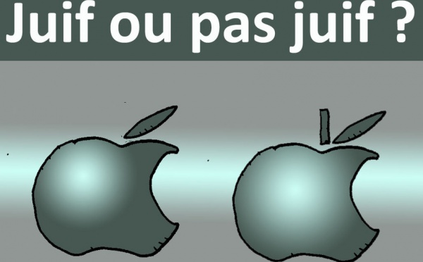DESSIN DE PRESSE: Le ver ashkénaze était dans l'Apple