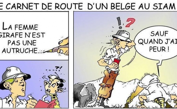 DESSIN DE PRESSE: Sur les traces de Darwin