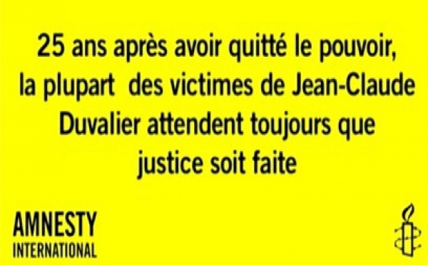 Témoignages contre Bébé Doc