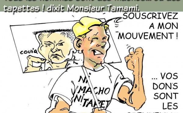 DESSIN DE PRESSE: David Douillet prend ses fonctions de Ministre des sports