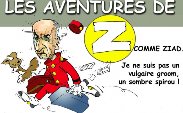 DESSIN DE PRESSE: Takkiedine porteur de valises malgré lui