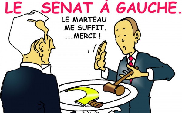 DESSIN DE PRESSE: Le sénat vire à gauche