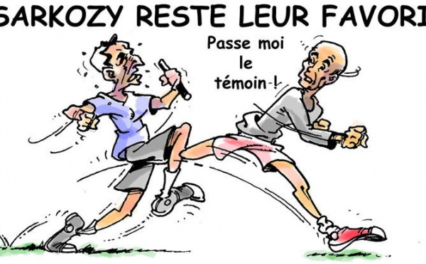 DESSIN DE PRESSE: Le baron non déclaré de Sarkozy