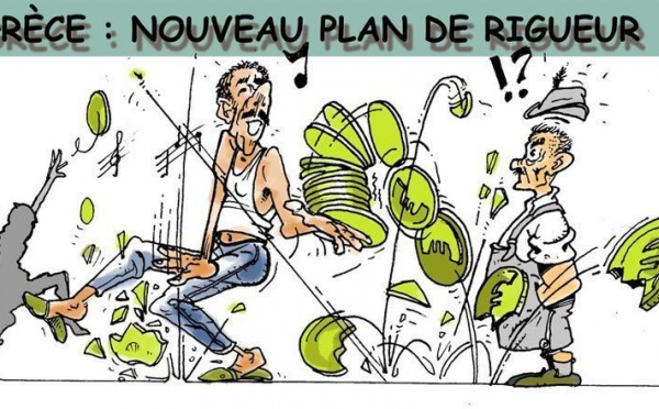 DESSIN DE PRESSE: Encore un plat de rigueur pour la Grèce