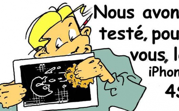 DESSIN DE PRESSE: La guerre des boutons chez Apple