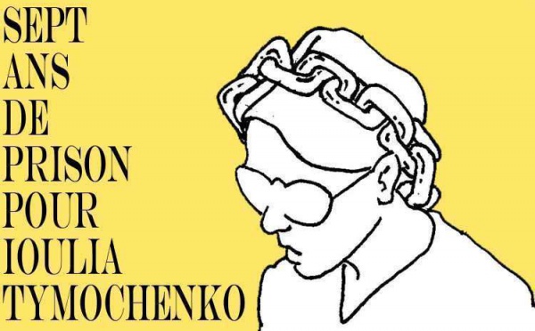 DESSIN DE PRESSE: L'égérie de la révolution orange condamnée