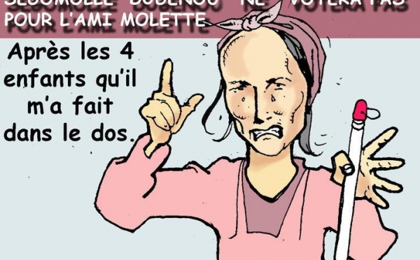 DESSIN DE PRESSE: Madame Dugenou refait parler d'elle
