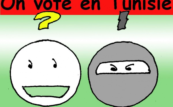 DESSIN DE PRESSE: Elections en Tunisie