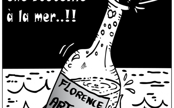 DESSIN DE PRESSE: Florence Arthaud sauvée des eaux
