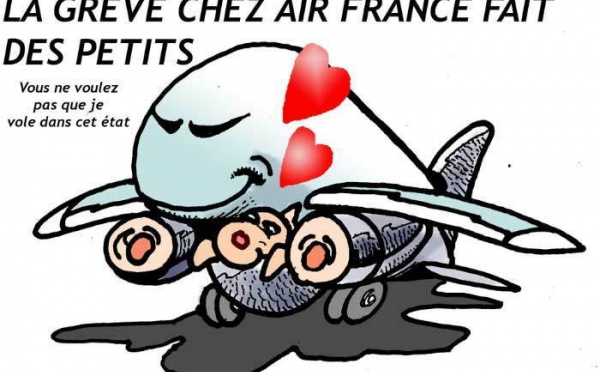 DESSIN DE PRESSE: Toussaint, tous dans les nuages, mais tous en grève