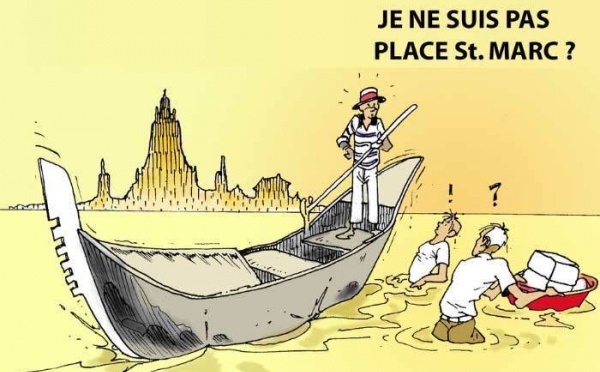 DESSIN DE PRESSE: Bangkok et sa lagune