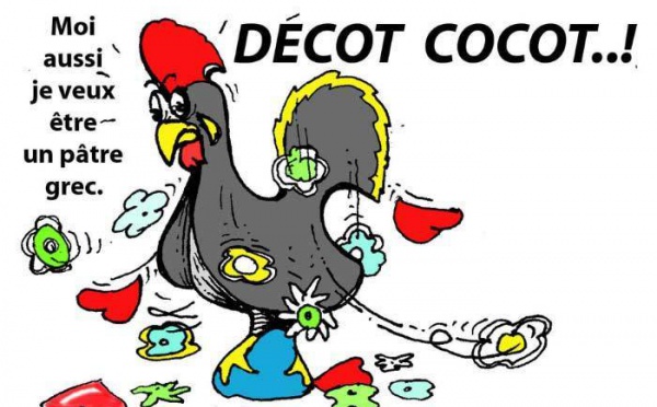 DESSIN DE PRESSE: On travaille de la Crète