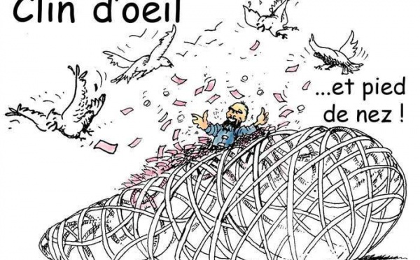 DESSIN DE PRESSE: Ai Weiwei, la résistance tranquille