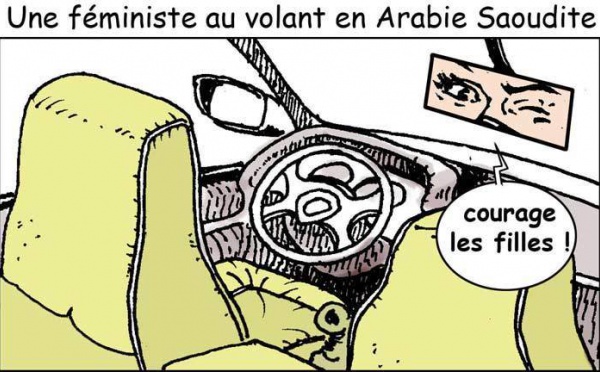 DESSIN DE PRESSE: La princesse Amira a son permis A