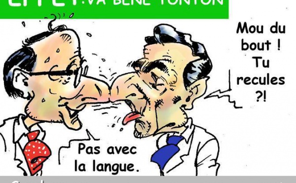 DESSIN DE PRESSE: Nicolas veut sonder François