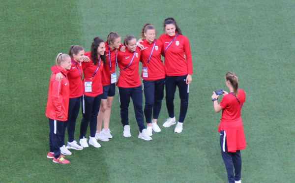 L’équipe de Norvège sans complexe face aux Bleues