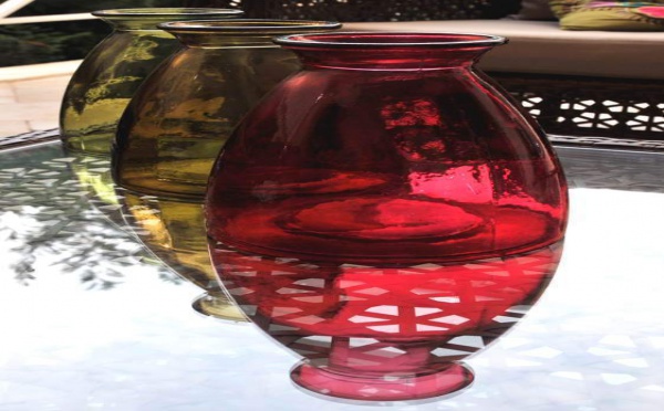 L’IMAGE DU JOUR – Vases en verre