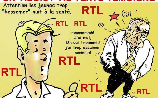 DESSIN DE PRESSE: Si le SMS ne tue pas, il blesse!