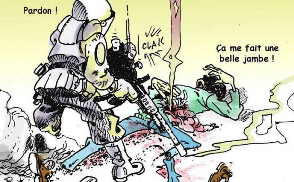 DESSIN DE PRESSE: La répression fait mauvaise impression