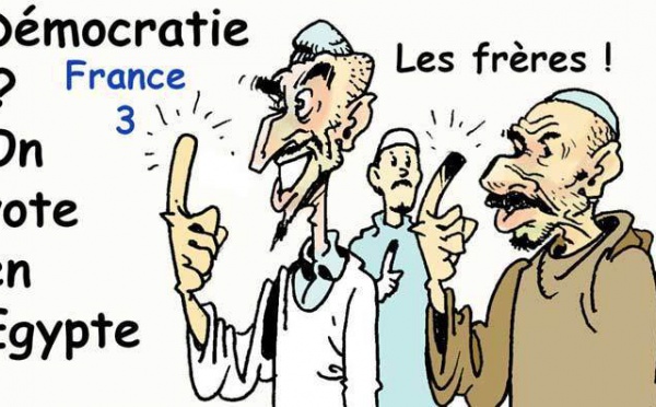 DESSIN DE PRESSE: Les frères musulmans désignés