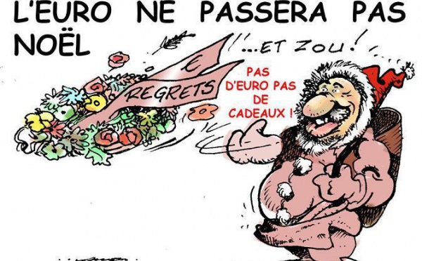 DESSIN DE PRESSE: Le père Noël est une sacrée pourriture!