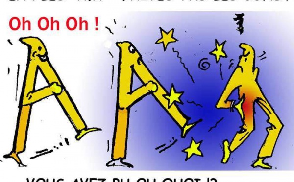 DESSIN DE PRESSE: De A.A.A. à A.A.+, vous me suivez?