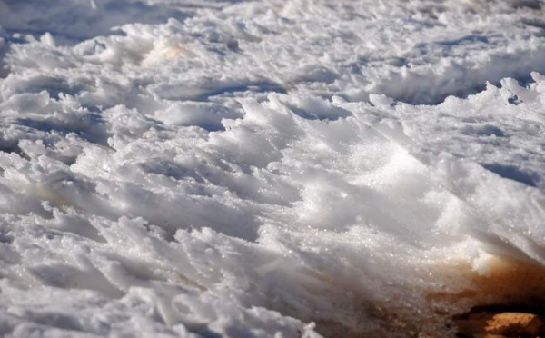 L’IMAGE DU JOUR – Vagues de neige