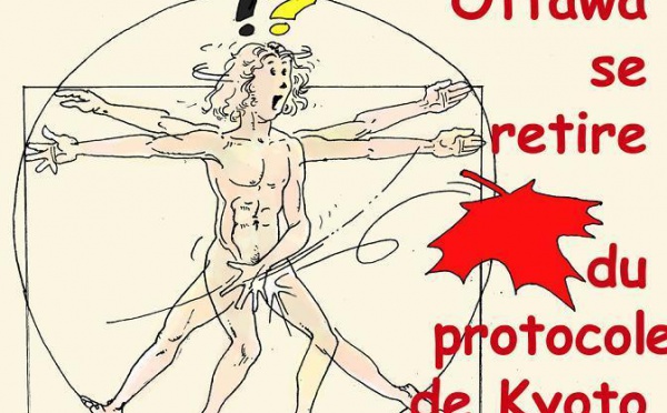 DESSIN DE PRESSE: Ça sent le gaz entre Ottawa et Kyoto