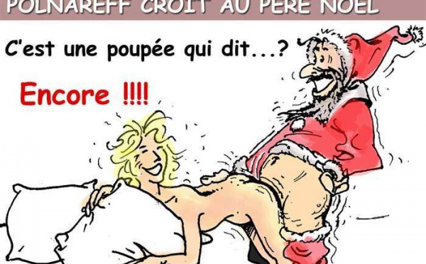 DESSIN DE PRESSE: Le père Noël est un donneur