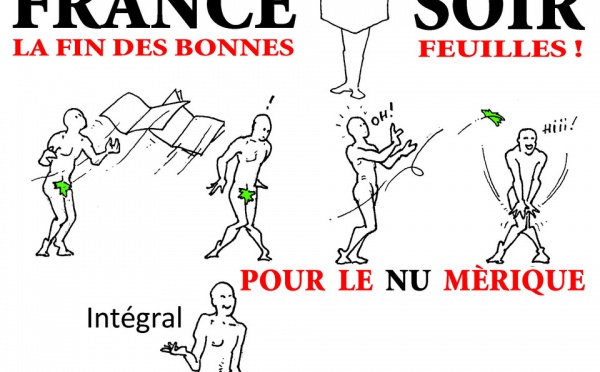 DESSIN DE PRESSE: France-Soir s'éclipse