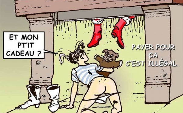 DESSIN DE PRESSE: Bonnes fêtes de fin d'année!