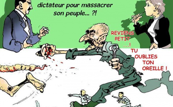 DESSIN DE PRESSE: Assez de salades Bachar!