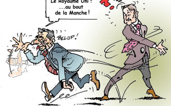 DESSIN DE PRESSE: Sarko diplomate