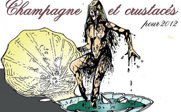 DESSIN DE PRESSE: Heureusement il reste le champagne