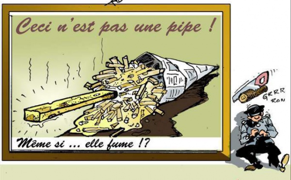 DESSIN DE PRESSE: Avec les bons vœux de René