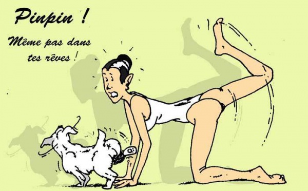 DESSIN DE PRESSE: Doga à Hong-Kong