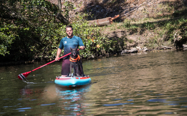 Yohan et Thétis traverseront la France en Paddle 