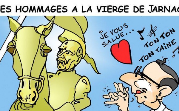 DESSIN DE PRESSE: François n'a jamais perdu sa rose