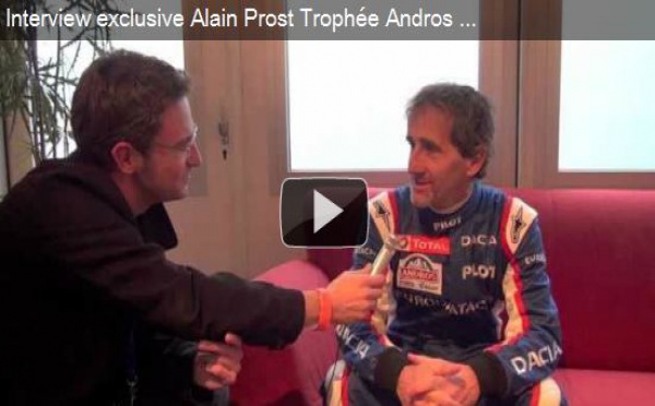 Interview vidéo d'Alain Prost au Trophée Andros 2012