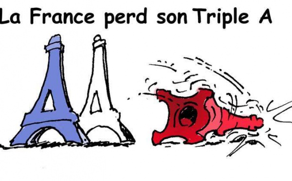 DESSIN DE PRESSE: Oh! Oh! Fini le triple A