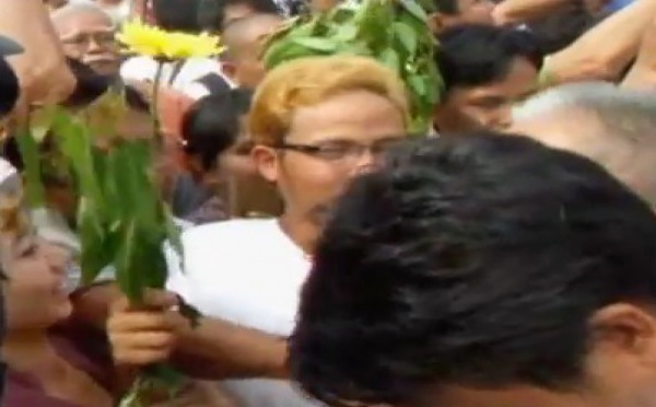 Libération de prisonniers politiques au Myanmar