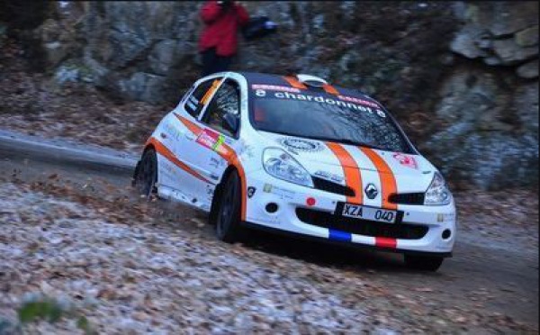 Rallye Monte Carlo: Premier podium mondial pour Sébastien Chardonnet
