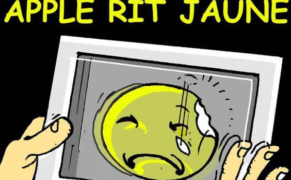 DESSIN DE PRESSE: L'action d'Apple dépasse les 500$