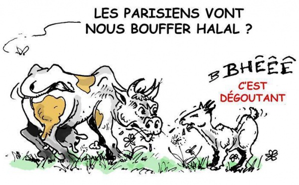 DESSIN DE PRESSE: Les parisiens sont-ils au régime halal?