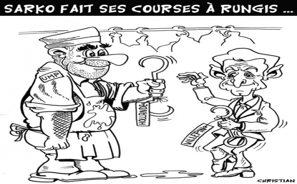 DESSIN DE PRESSE: Emplettes à Rungis