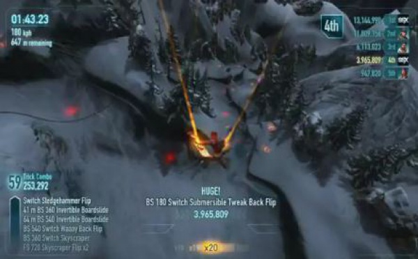 SSX, la démo jouable dans les Rocheuses et en Nouvelle-Zélande