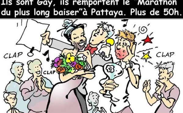DESSIN DE PRESSE: Une première!