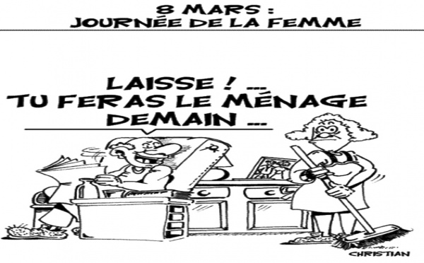 DESSIN DE PRESSE: Journée de la femme