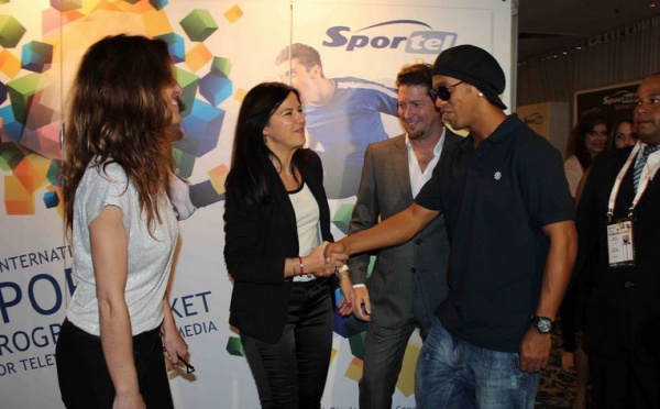 Sportel Rio 2012 avec Ronaldhino